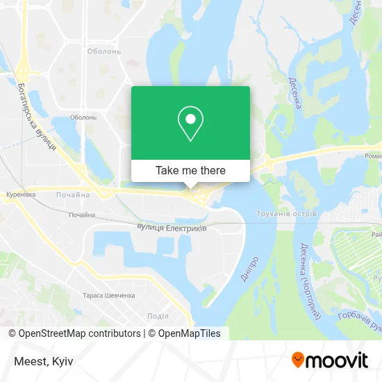 Meest map