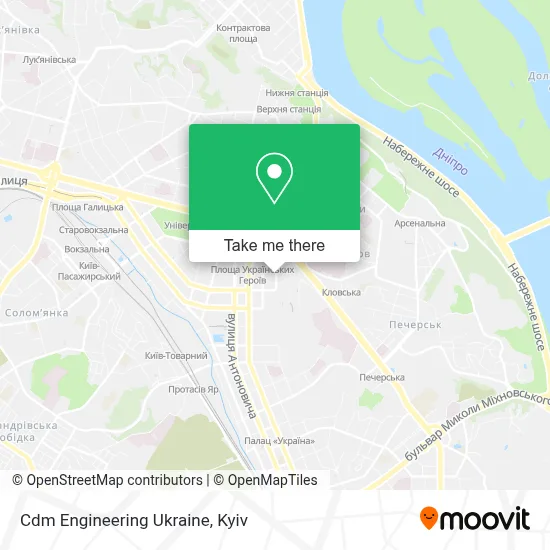 Cdm Engineering Ukraine map