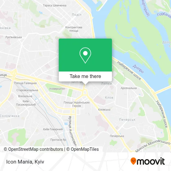 Icon Mania map