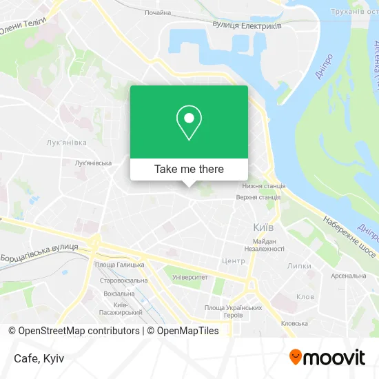 Cafe map