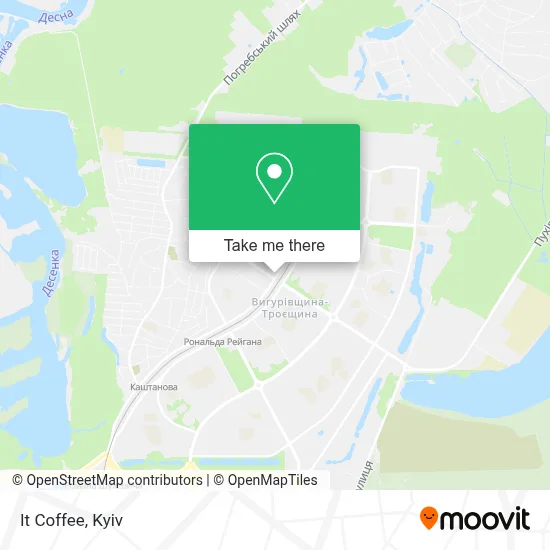 It Coffee map