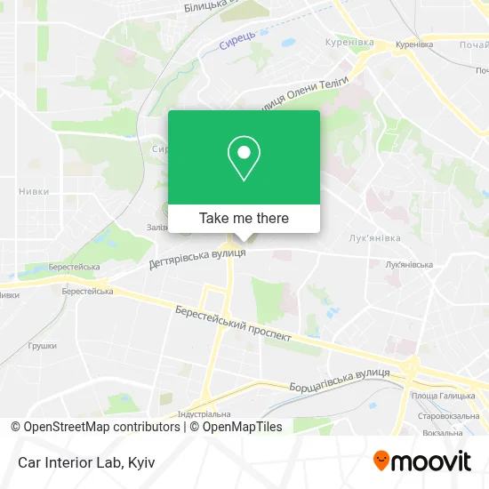 Car Interior Lab map