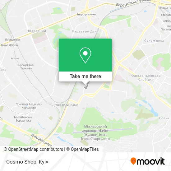 Cosmo Shop map