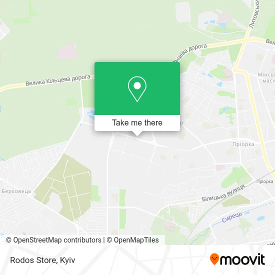 Rodos Store map