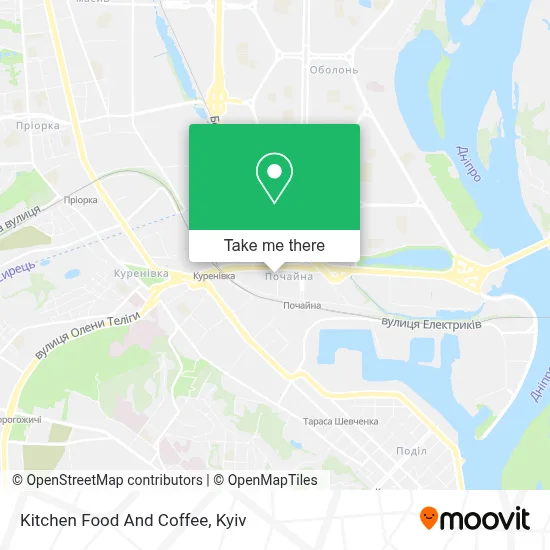 Kitchen Food And Coffee map
