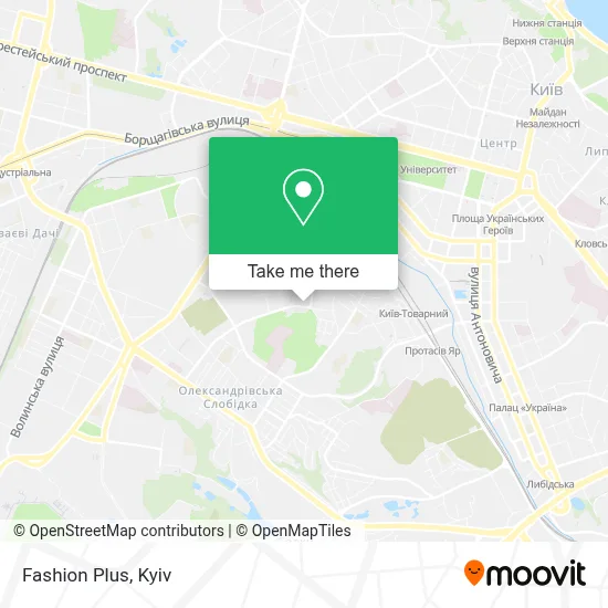 Fashion Plus map