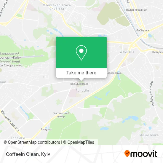 Coffeein Clean map