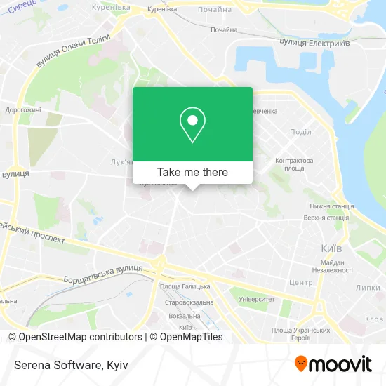 Serena Software map