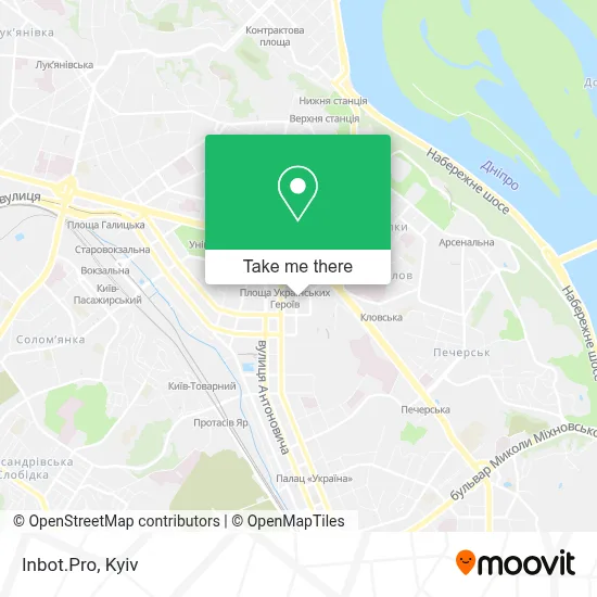 Inbot.Pro map