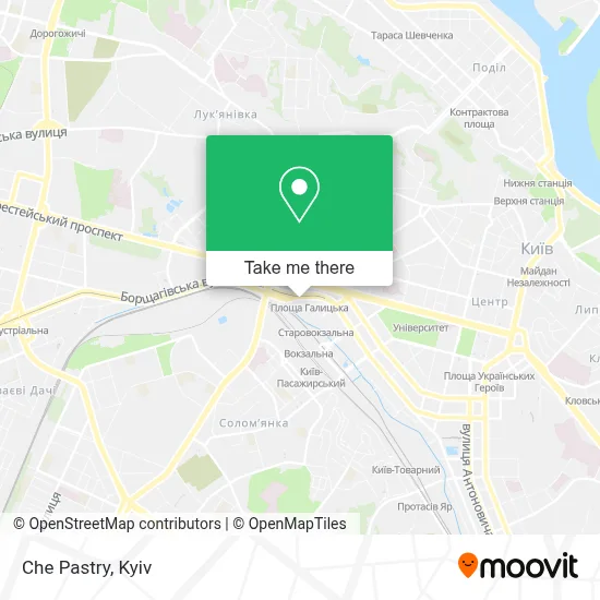 Che Pastry map