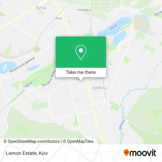 Lemon Estate map
