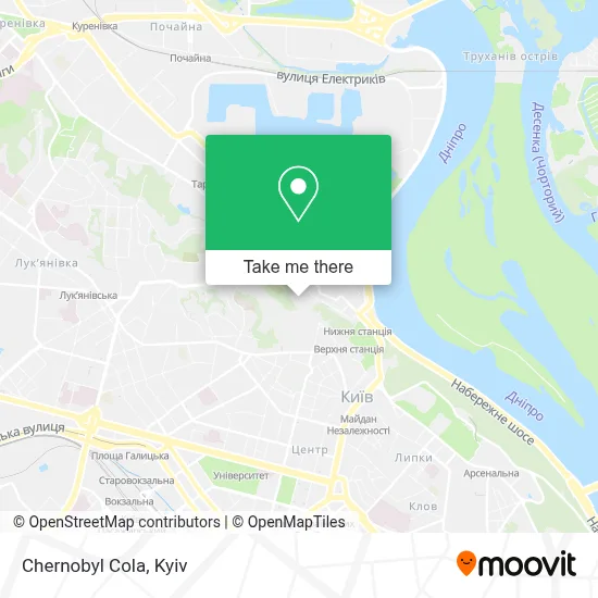 Chernobyl Cola map