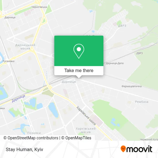 Stay Human map
