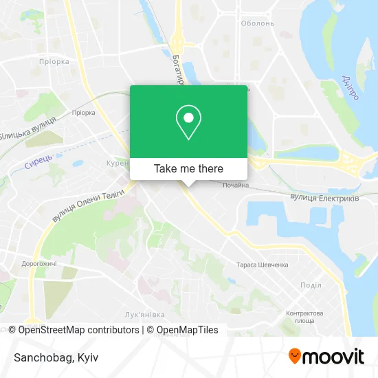 Sanchobag map
