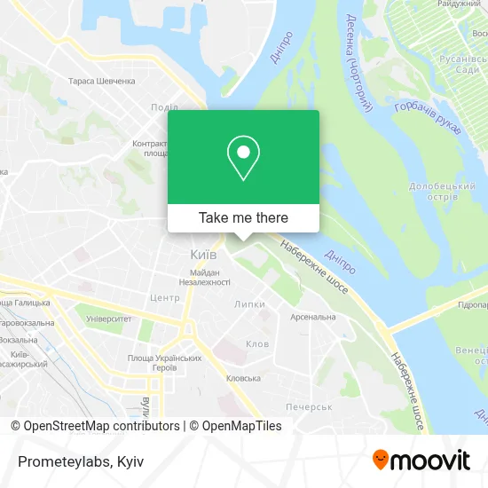 Prometeylabs map