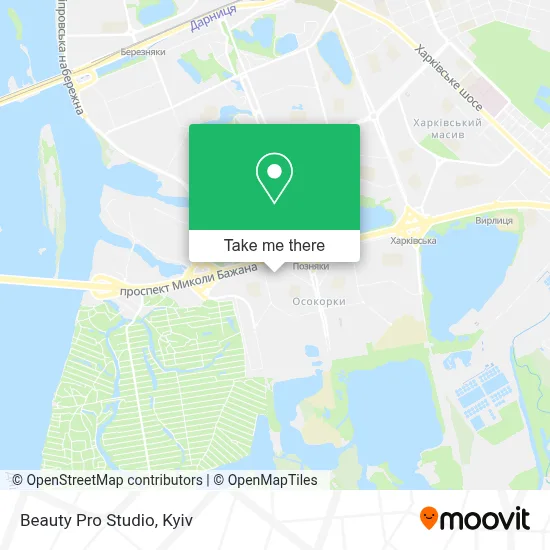 Beauty Pro Studio map