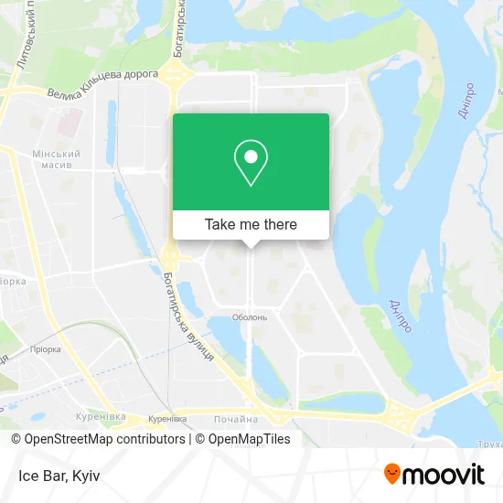 Ice Bar map