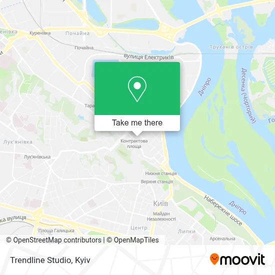 Trendline Studio map