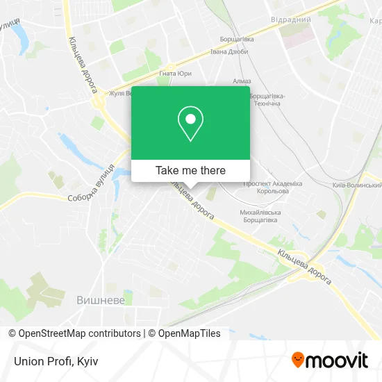 Union Profi map