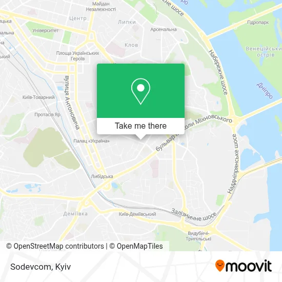 Sodevcom map