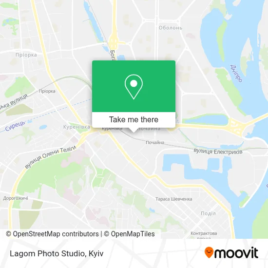 Lagom Photo Studio map