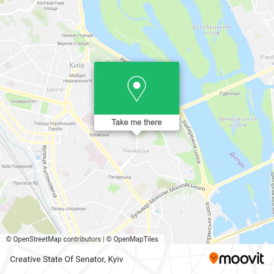 Creative State Of Senator map