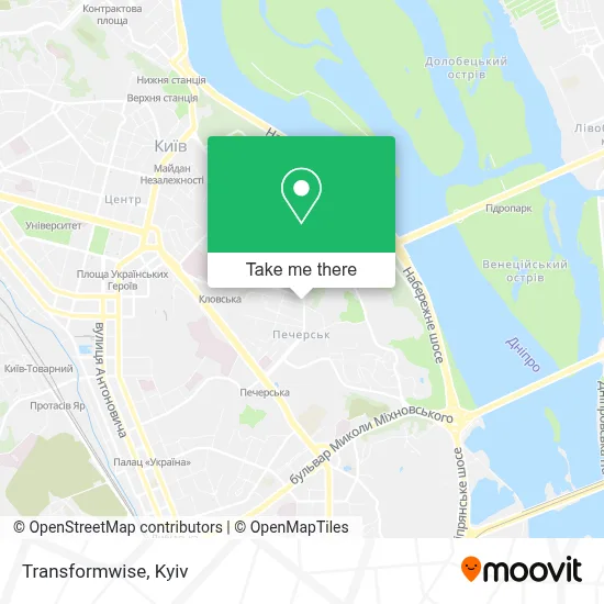 Transformwise map