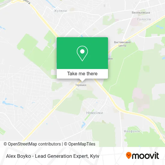 Alex Boyko - Lead Generation Expert map