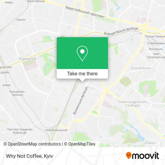 Why Not Coffee map