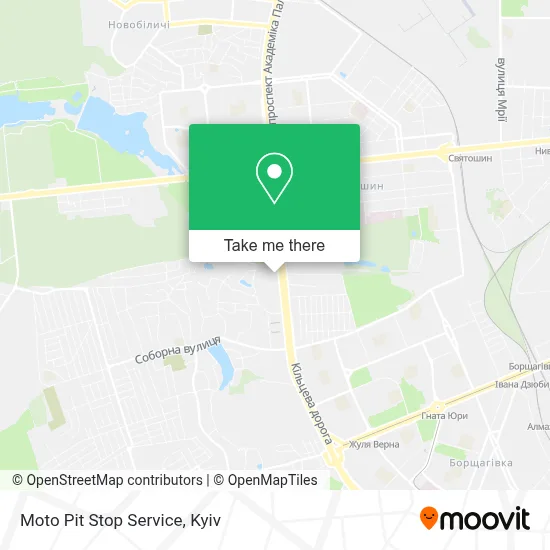 Moto Pit Stop Service map
