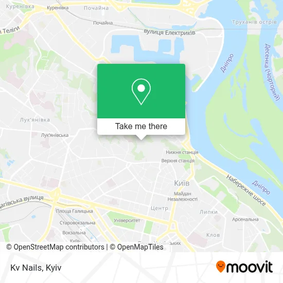 Kv Nails map