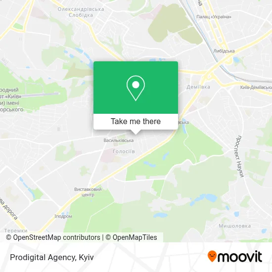 Prodigital Agency map