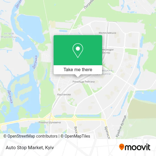 Auto Stop Market map