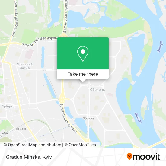 Gradus.Minska map