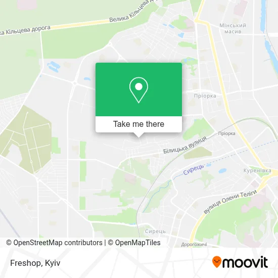 Freshop map