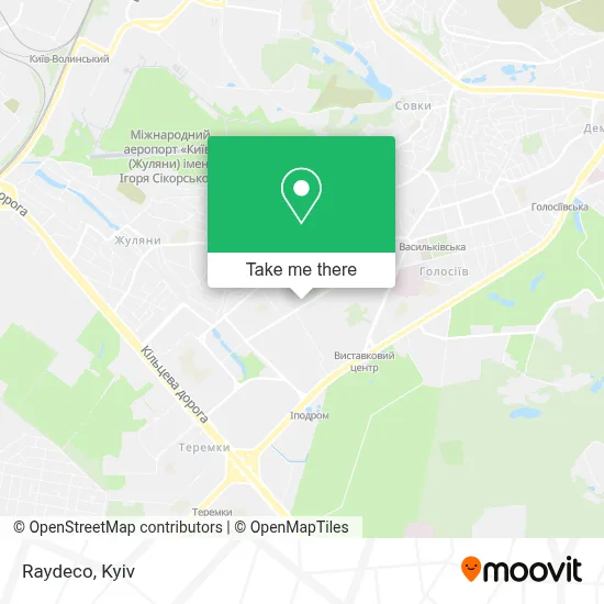 Raydeco map
