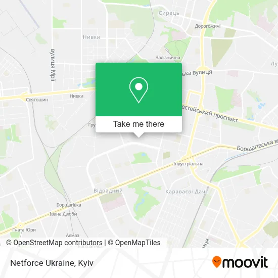 Netforce Ukraine map