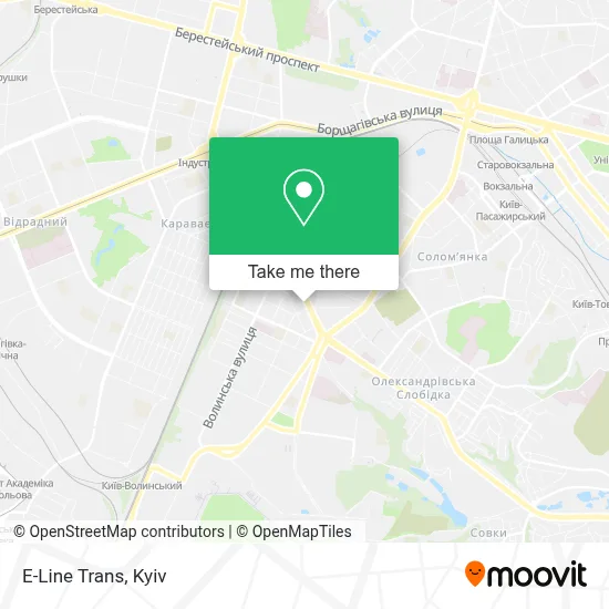 E-Line Trans map