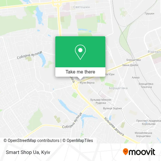 Smart Shop Ua map