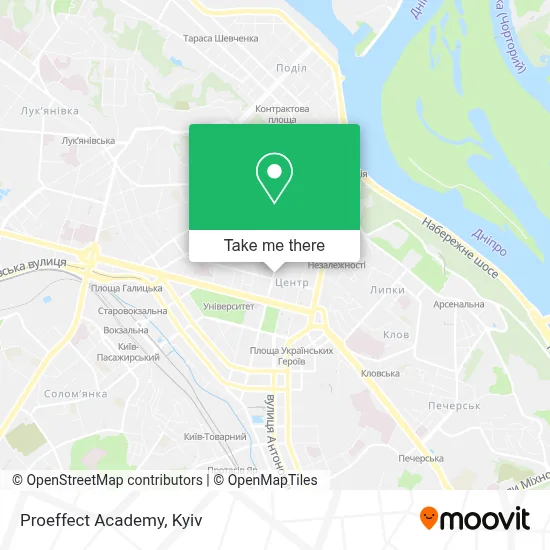 Proeffect Academy map