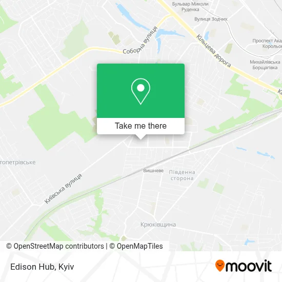 Edison Hub map