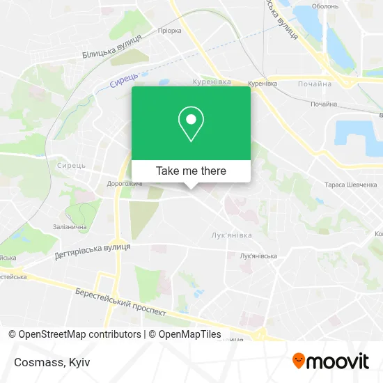 Cosmass map