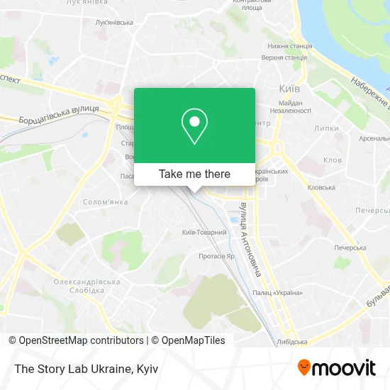 The Story Lab Ukraine map