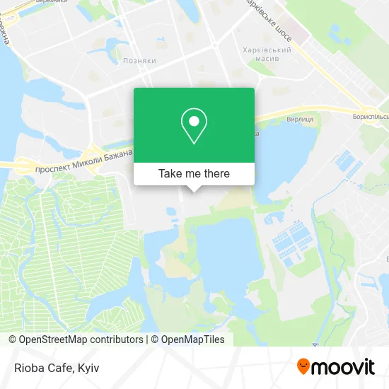 Rioba Cafe map