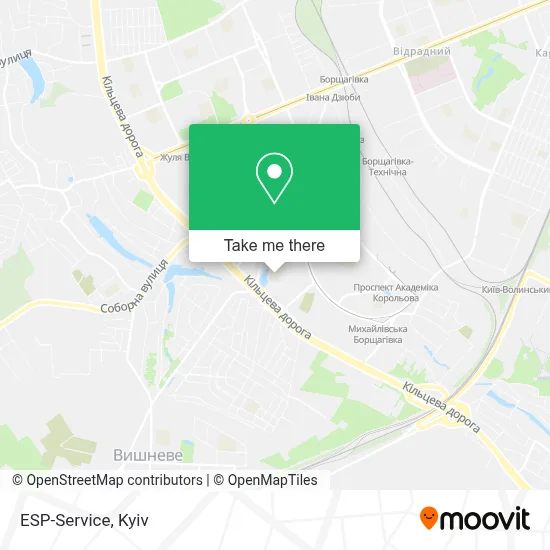 ESP-Service map