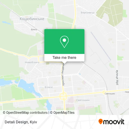 Detali Design map