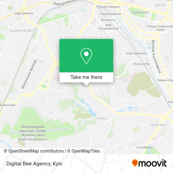 Digital Bee Agency map