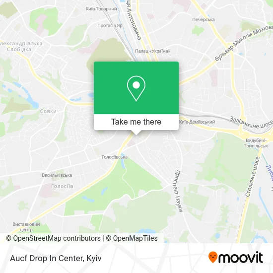 Aucf Drop In Center map