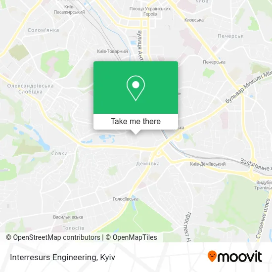 Interresurs Engineering map