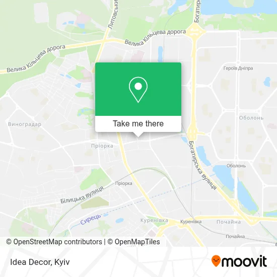 Idea Decor map